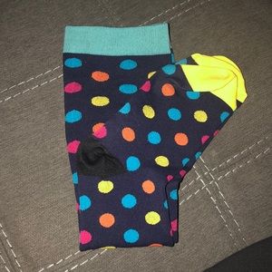 Compression sock stocking nurse polka dot L XL